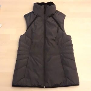 Like New Champion C9 High Collar Dark Grey Puffer Vest